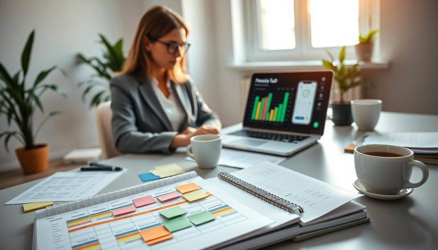 como fazer orçamento mensal