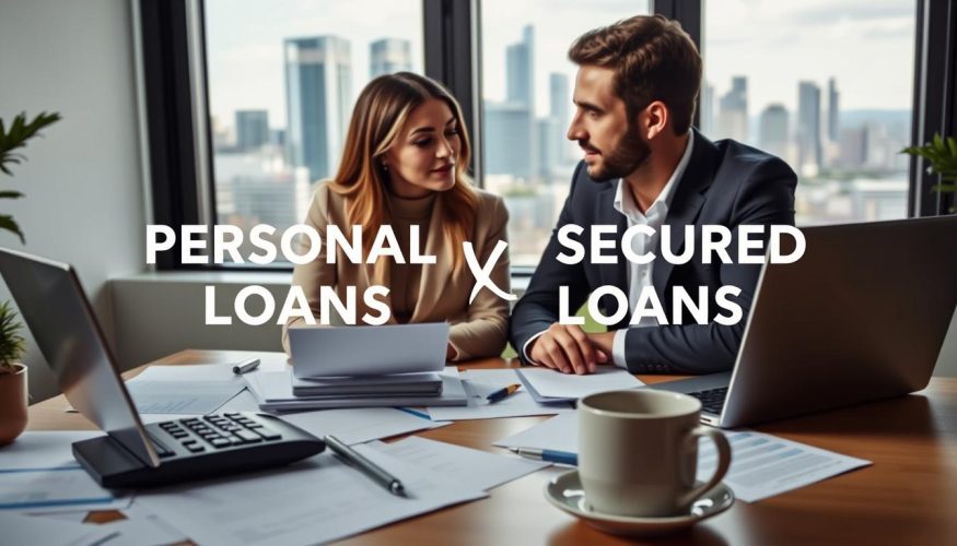 empréstimo pessoal ou com garantia