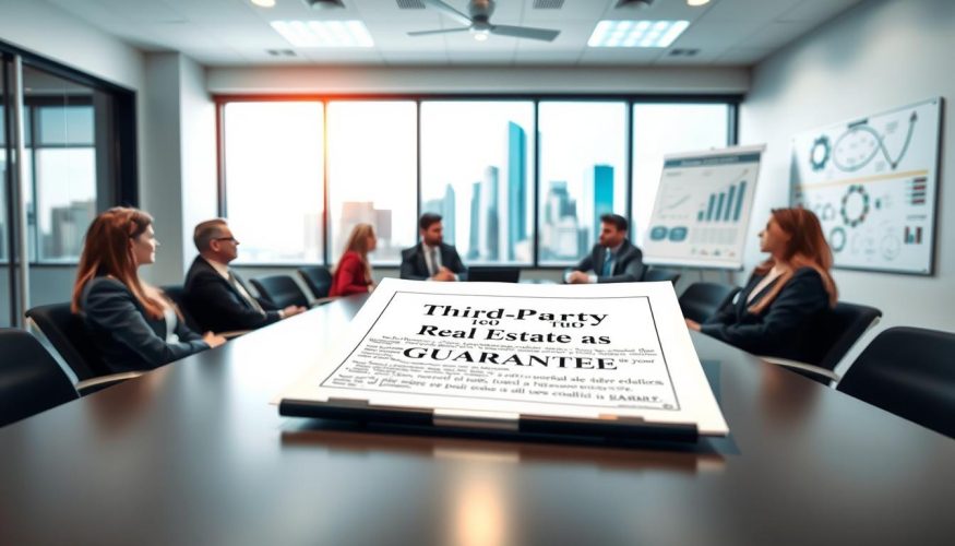 imóvel de terceiros como garantia